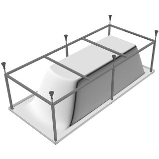 Акриловая ванна Vayer Milana 190x80 Гл000025934 без гидромассажа